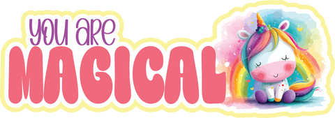 You are Magical - Scrapbook Page Title Sticker