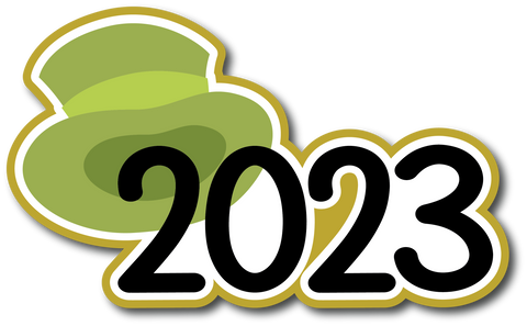 2023 - Scrapbook Page Title Sticker