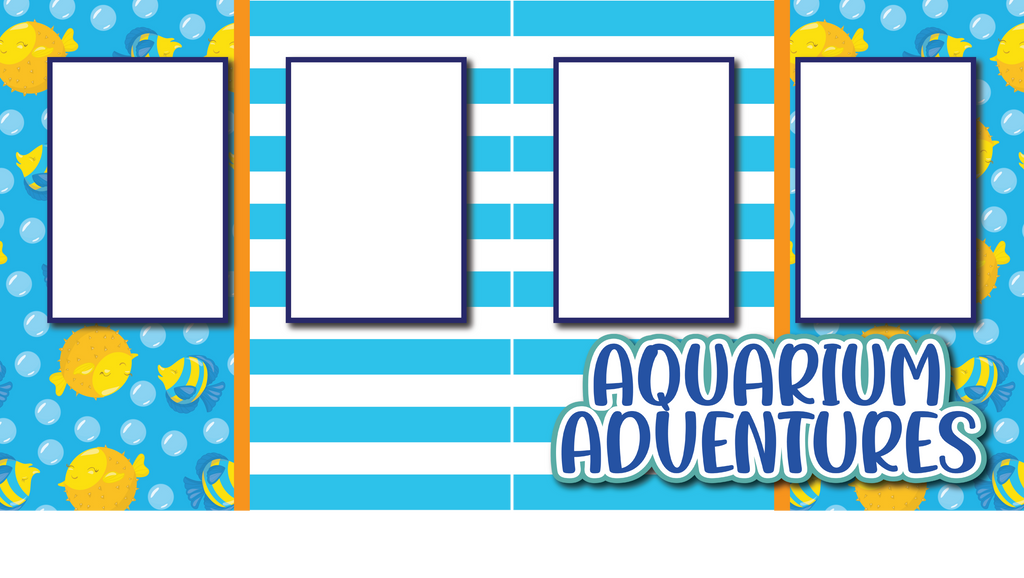 Ocean Fun - Printed Premade Scrapbook Page 12x12 Layout – Autumn's Crafty  Corner