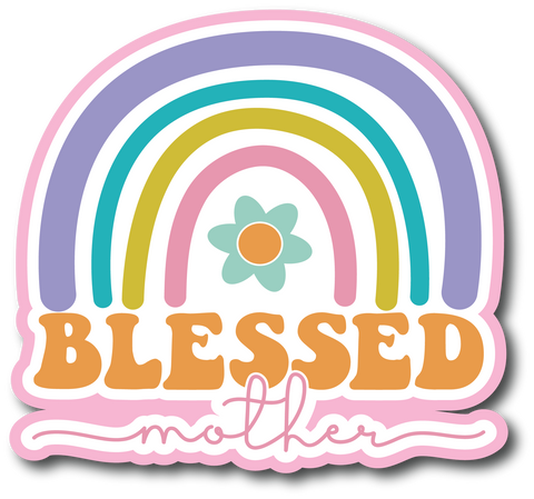 Blessed Mother - Scrapbook Page Title Sticker