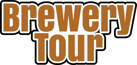 Brewery Tour - Scrapbook Page Title Sticker