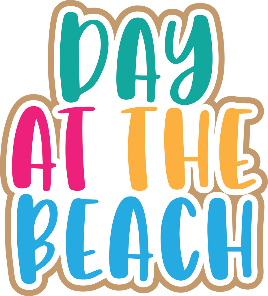 Beach Day | Vinyl Sticker Beach Day | Vinyl Sticker