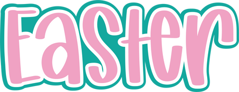 Easter - Scrapbook Page Title Sticker