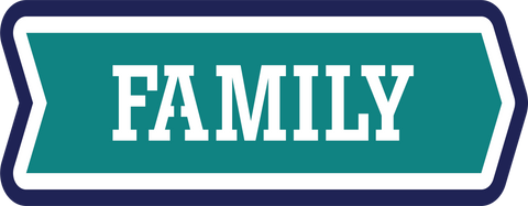 Family - Scrapbook Page Title Sticker