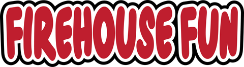 Firehouse Fun - Scrapbook Page Title Sticker
