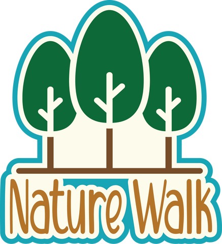 Nature Walk - Scrapbook Page Title Sticker
