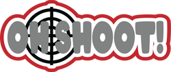 Oh Shoot! - Scrapbook Page Title Sticker
