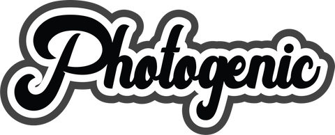 Photogenic - Scrapbook Page Title Sticker