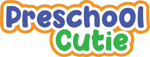 Preschool Cutie - Scrapbook Page Title Sticker