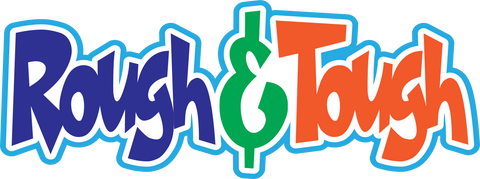 Rough & Tough - Scrapbook Page Title Sticker