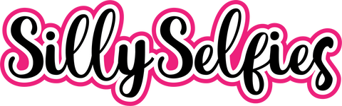 Silly Selfies - Scrapbook Page Title Sticker