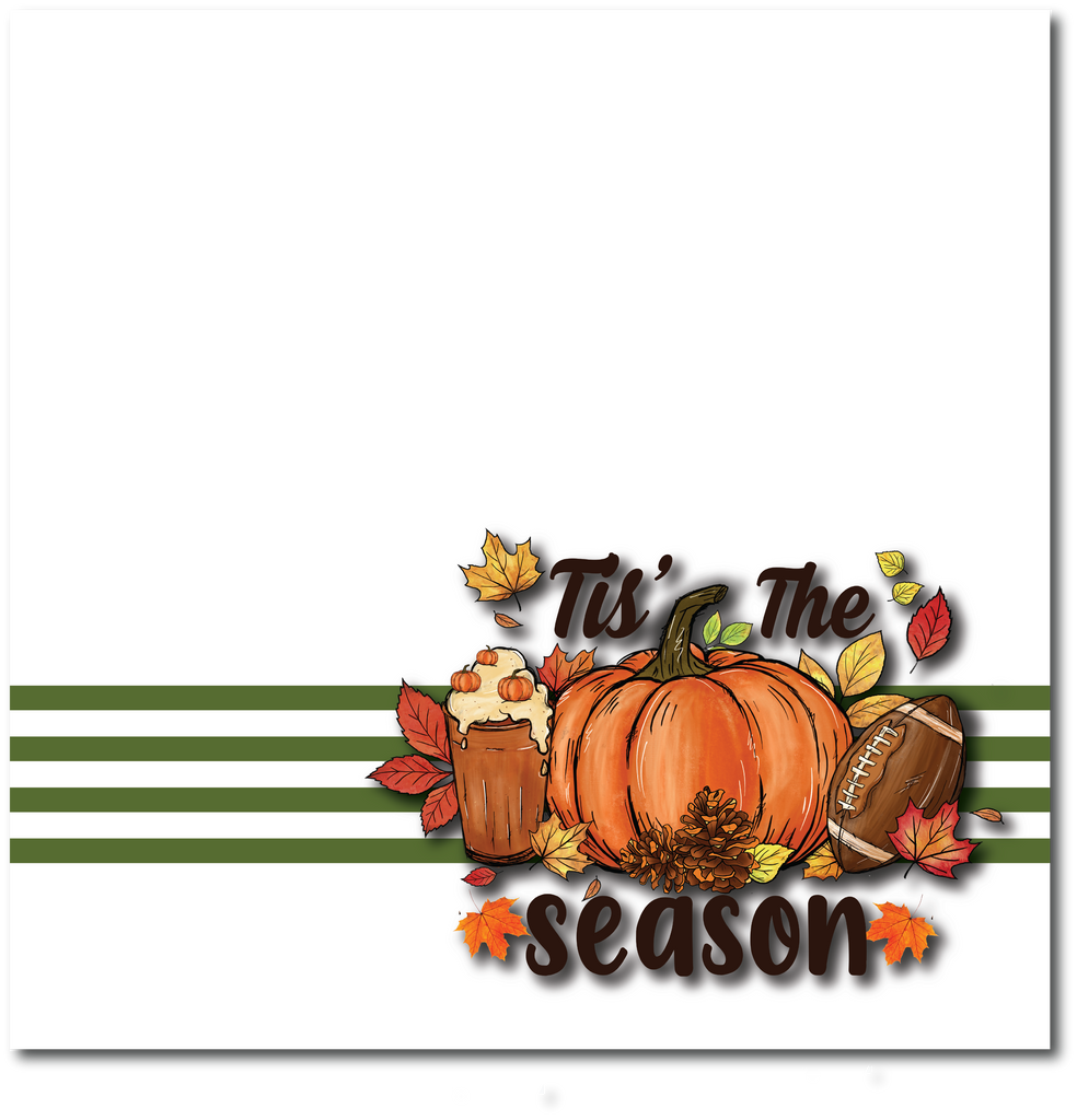 Autumn Scrapbook Pages Autumn Layouts Premade Pumpkin Pages Fall