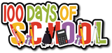 100 Days of School - Scrapbook Double Page Kit