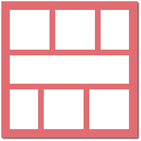 Candy Pink - 12x12 Base Scrapbook Page