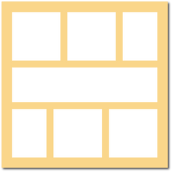 Light Yellow - 12x12 Base Scrapbook Page