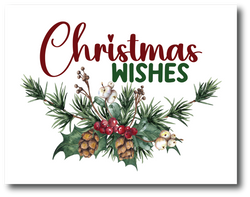 Christmas Wishes - Greeting Card