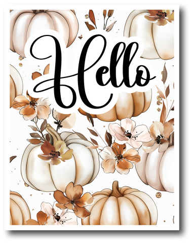 Hello - Greeting Card