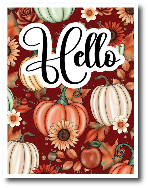 Hello - Greeting Card