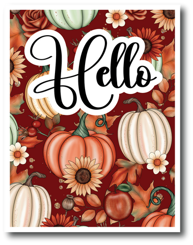 Hello - Greeting Card