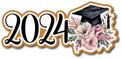 2024 - Graduate - Scrapbook Page Title Sticker