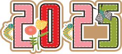 2025 - Bugs - Scrapbook Page Title Die Cut