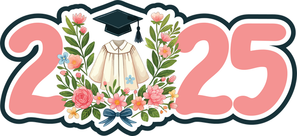 2025 - Graduation - Scrapbook Page Title Die Cut