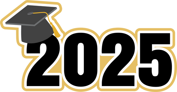 2025 - Graduation - Scrapbook Page Title Die Cut