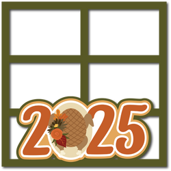 2025 - Turkey - Scrapbook Page Layered Overlay Kit