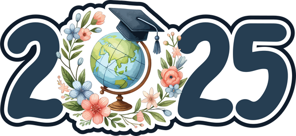 2025 - Graduation - Scrapbook Page Title Sticker