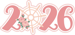 2026 - Cruise - Scrapbook Page Title Die Cut