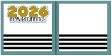 2026 New Beginnings - Scrapbook Double Page Kit