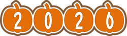 2026 - Pumpkins - Scrapbook Page Title Die Cut