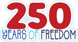 250 Years of Freedom - 3 Frames - Scrapbook Page Layered Overlay Kit - 8.5 x 11