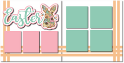 Easter - Printed Premade Scrapbook (2) Page 12x12 Layout
