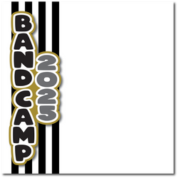 Band Camp 2025 - Printed Premade Scrapbook Page 12x12 Layout
