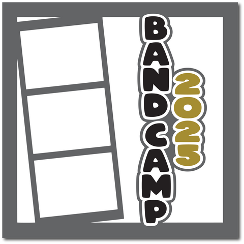 Band Camp 2025 - Printed Premade Scrapbook Page 12x12 Layout