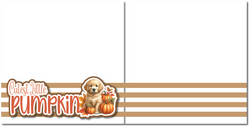 Cutest Little Pumpkin - Printed Premade Scrapbook (2) Page 12x12 Layout