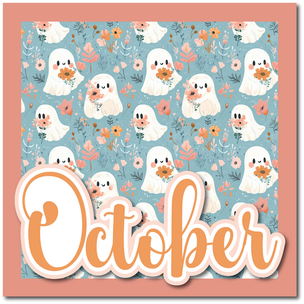 Best of Friends - Printed Premade Scrapbook Page 12x12 Layout