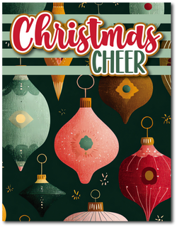 Christmas Cheer - Printed Premade Scrapbook Page 8.5 x 11 Layout