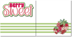 Berry Sweet - Printed Premade Scrapbook (2) Page 12x12 Layout