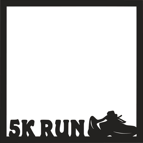 5k Run - Scrapbook Page Overlay