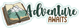 Adventure Awaits - Scrapbook Single Page Kit