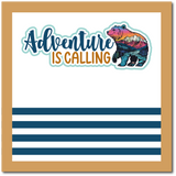 Adventure is Calling - Scrapbook Single Page Kit