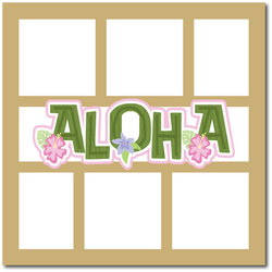 Aloha - Scrapbook Single Page Kit