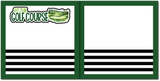 At the Golf Course - Scrapbook Double Page Kit
