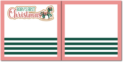 Baby's First Christmas - Scrapbook Double Page Kit