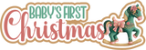 Baby's First Christmas - Scrapbook Single Page Kit
