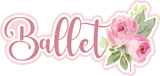 Ballet - Scrapbook Double Page Kit