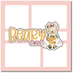 Beary Sweet - Scrapbook Single Page Kit