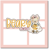 Beary Sweet - Scrapbook Single Page Kit